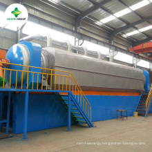 Fully Automatically Continuous Used Tyre Pyrolysis Oil Machine With European Standard Dust Removing Device